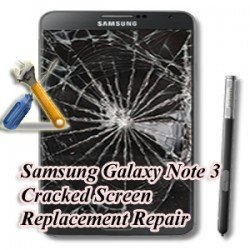 Samsung Galaxy Note 3 N9000 Cracked Screen Replacement Repair